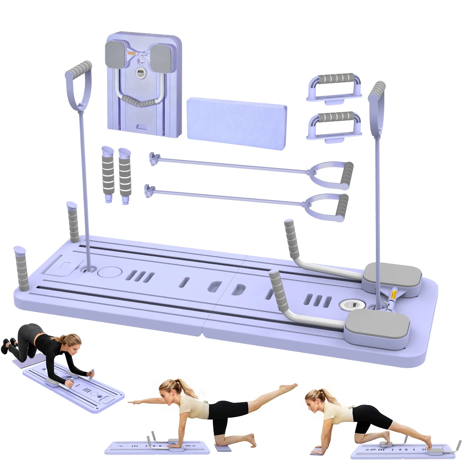 Movira Pilates Board – 5-in-1 Training für Zuhause | Klappbar